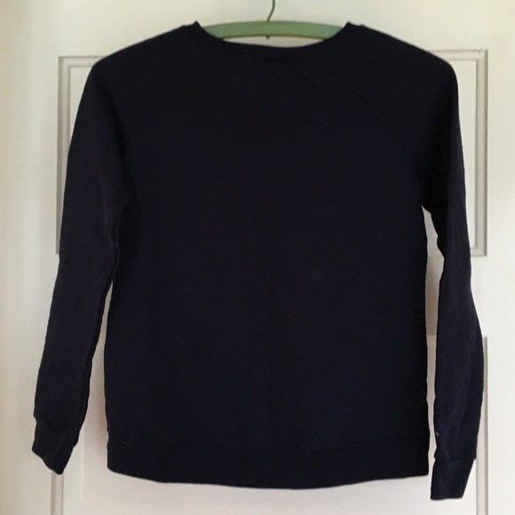 Hanes Girls size L/10-12 hi-low graphic sweatshirt - Picture 3 of 5